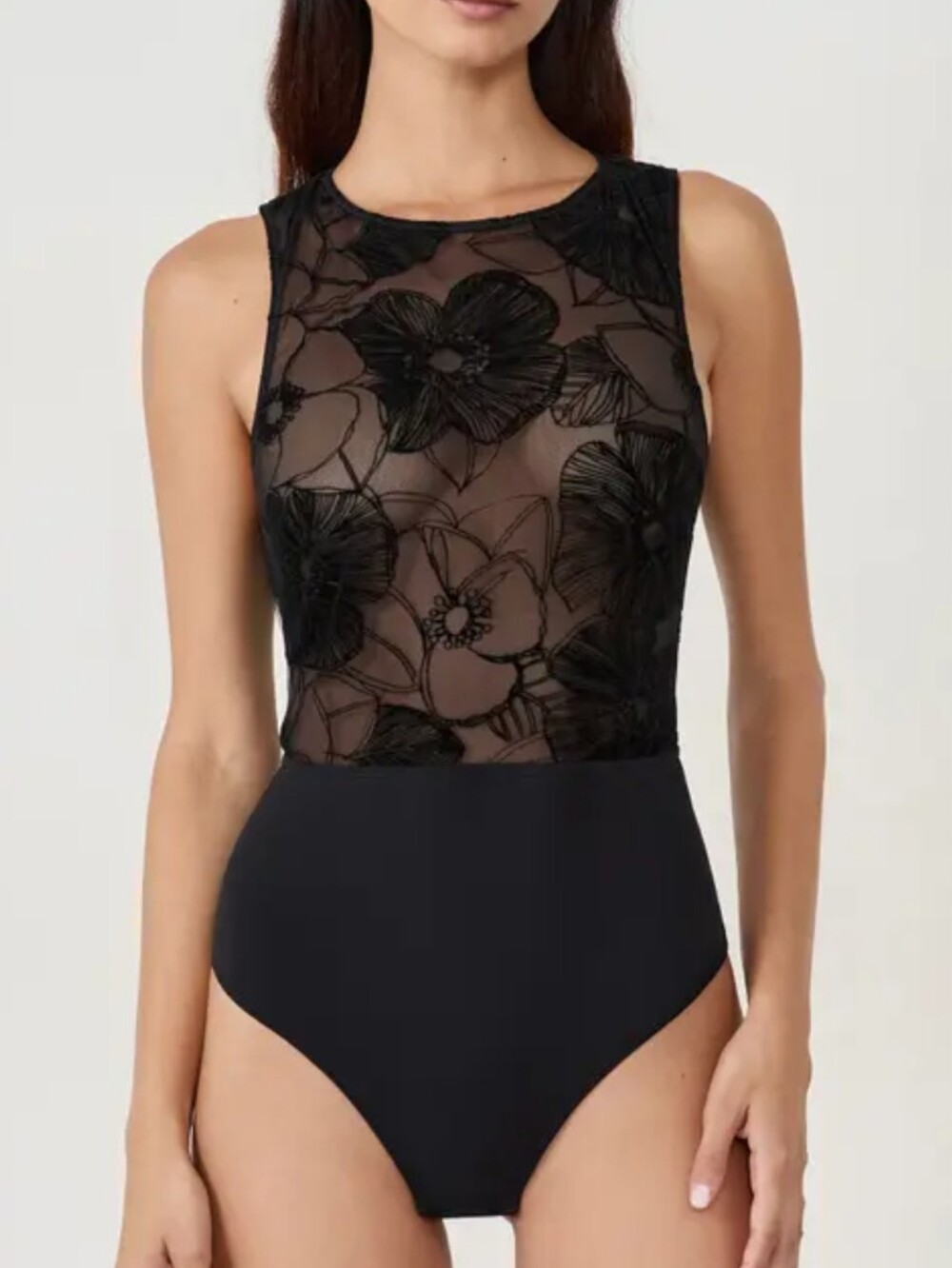 ETAM BADINAGE BODYSUIT IN BLACK _SZ:SMALL